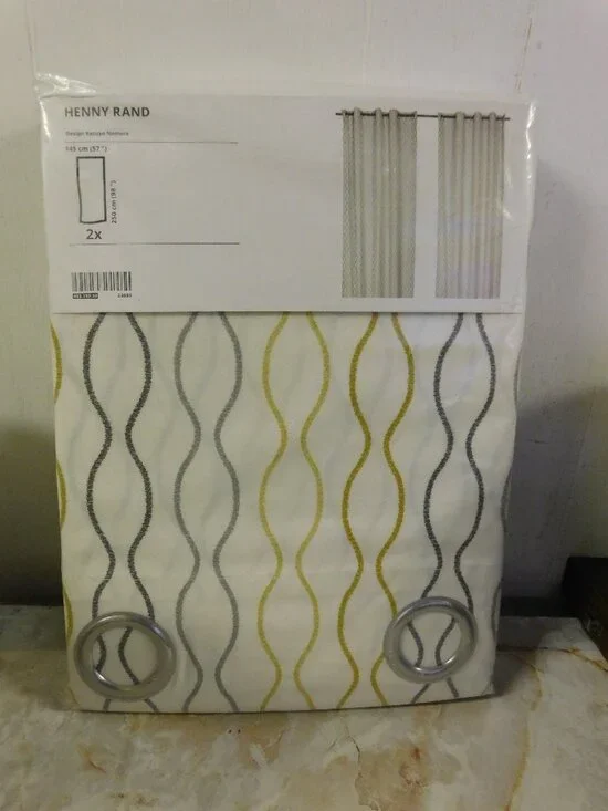 IKEA Henny Rand Curtain Panels (2 in Pack) 57