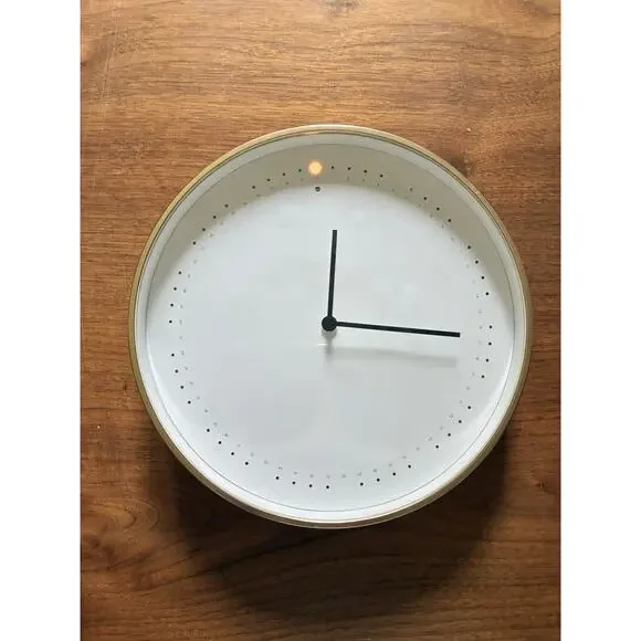 IKEA Panorera Wall Clock Quartz 103.741.50 Designer‎ Imma Bermudez tested vg