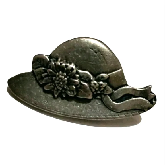 BIRDS & BLOOMS MAGAZINE Limited Edition 2005 Collectable Silver & Copper Brooch