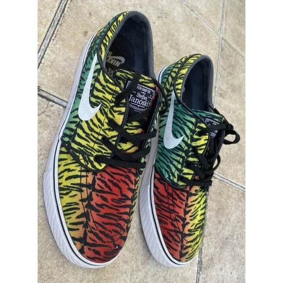 Nike SB Stefan Janoski Zoom Air Tiger Pack Animal Print ReggaeLow Top 615957-613