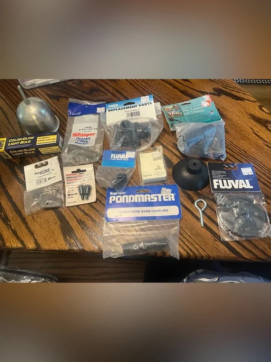 New assorted aquarium parts