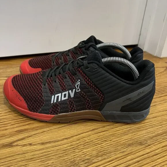 Inov-8 F-Lite 260 v2 Knit Mens Size 8 / Womens Size 9.5 Red Black Very Good Cond