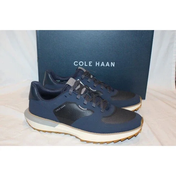 Cole Haan GrandPro Ashland II Men’s Golf Shoe Navy Ivory NEW S 11.5