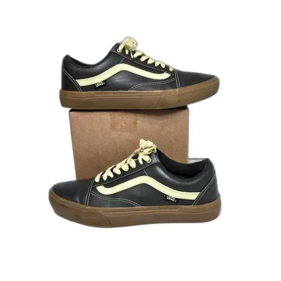 Vans Old Skool BMX Pro Shoes | Men's Size 9.0 | Dennis Enarson Faux Leather Lows