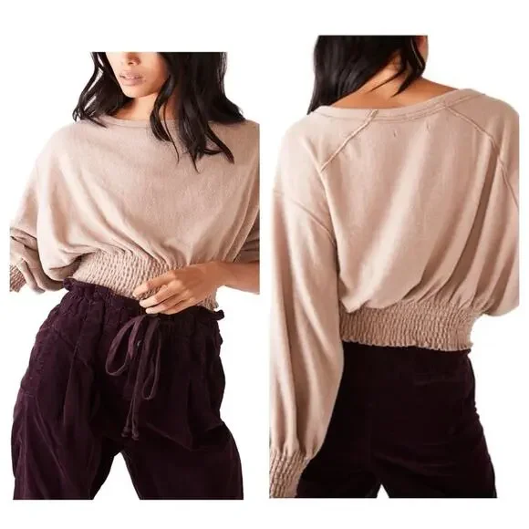 NEW Free People Run To You Top- Sample