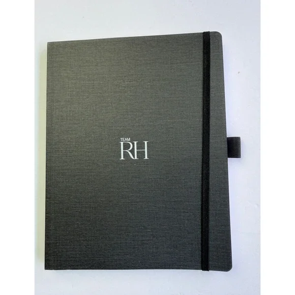Team RH Restoration Hardware Lined Notebook 9x7 USED