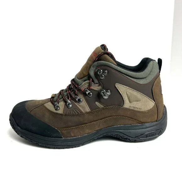 Dunham Mens Cloud Hiking Shoe Brown Size 12 EE