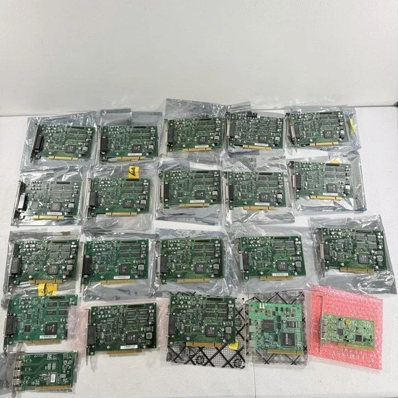 Lot Of 21 Vintage Computer PC Mixed Sound Video PCI Acquisition Cards UNTESTED