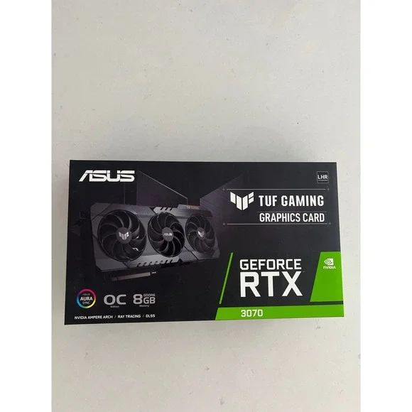 ASUS TUF Gaming GeForce RTX 3070 OC Edition 8GB GDDR6 LHR TUF-RTX3070-O8G-V2-
