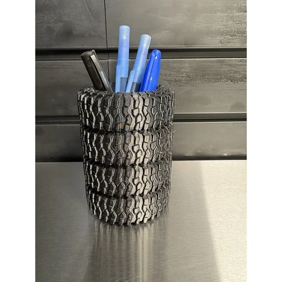 Tire Pen Pencil Holder – Perfect for Mechanics, Car Enthusiasts & Professionals