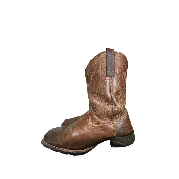 Ariat Men's Hybrid Ranchwork Western Boots Style 10042394 Size 12 D Distressed
