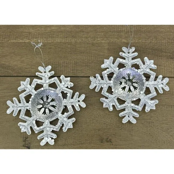 pier 1 metal snowflake ornament