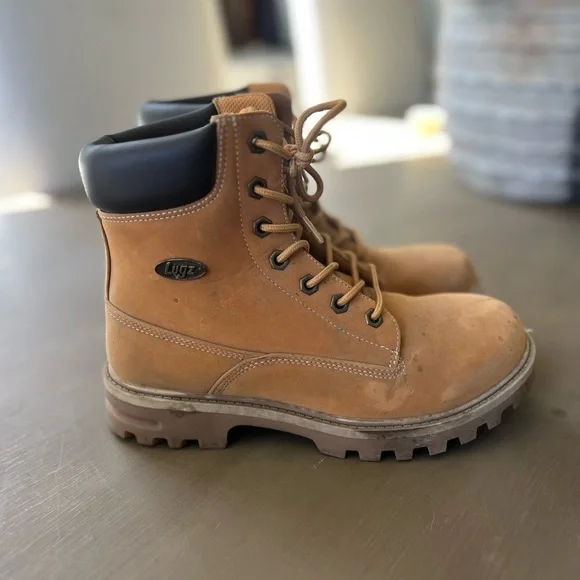 Lugz Men's Golden Wheat /Tan Boots 6