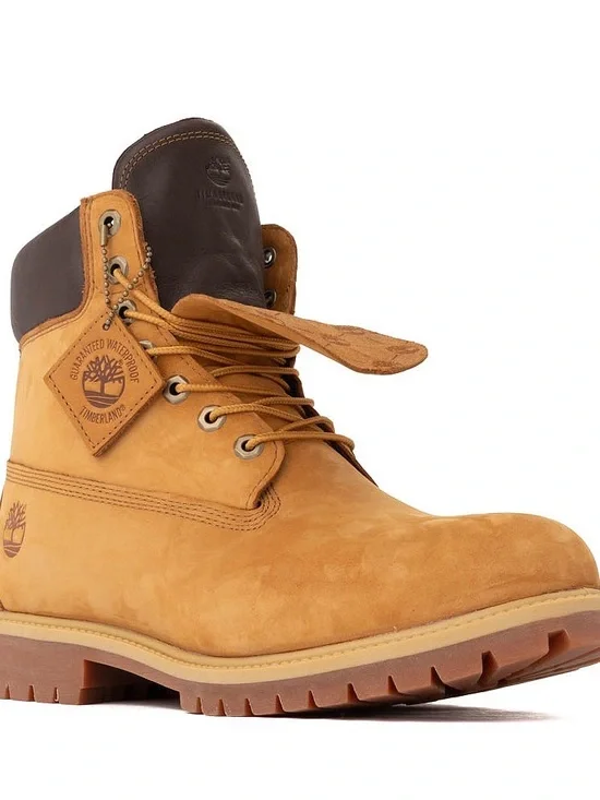 Timberland Premium mid lace Waterproof wheat nubuck size us 9 men