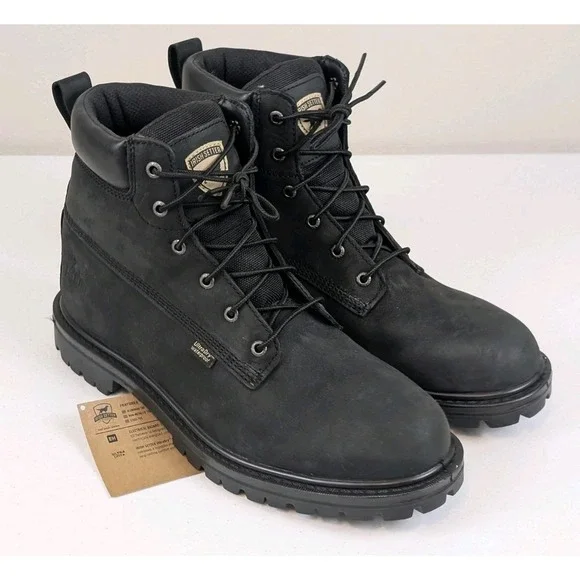 Irish Setter Work Boots Men 10.5D Black 83671 Waterproof EH Lug Sole New No Box