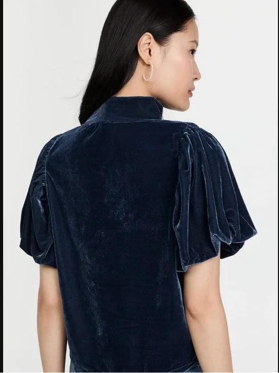 Free People Claudia Velvet Top