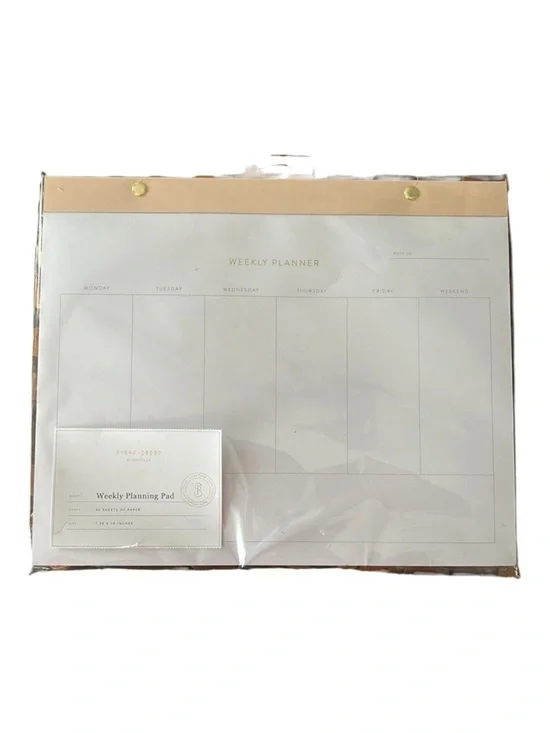 Sugar Paper Undated Weekly Planning Pad