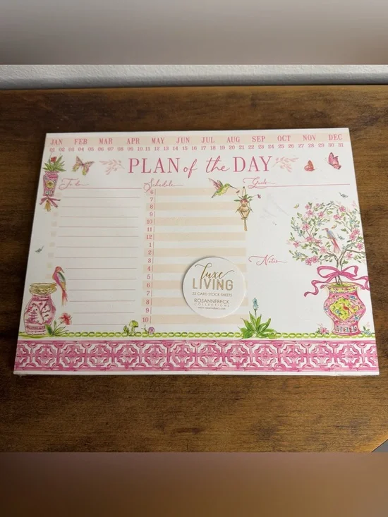 RosanneBECK Collections Luxe Living pad Planner
