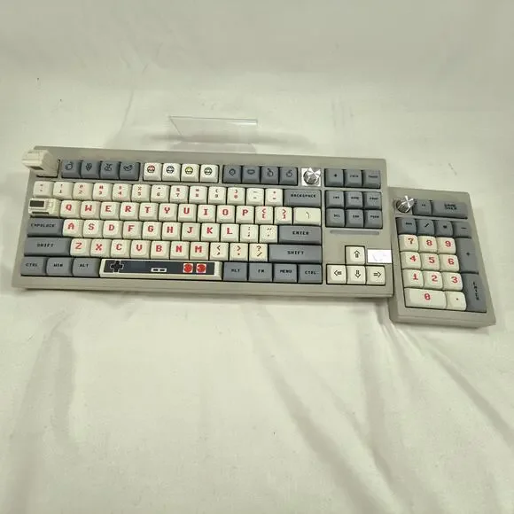 EPOMAKER CIDOO V87 Wireless Gaming Keyboard w/ CIDOO V21 Num Pad Full Aluminum