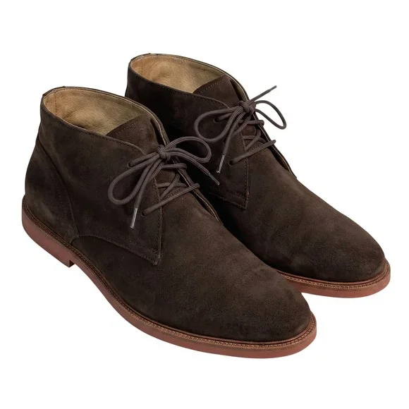 Polo Ralph Lauren Torington Dark Brown Suede Chukka Desert Boots Mens 12 D