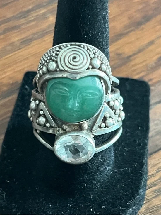 Vintage Sajen 925 silver ring 
