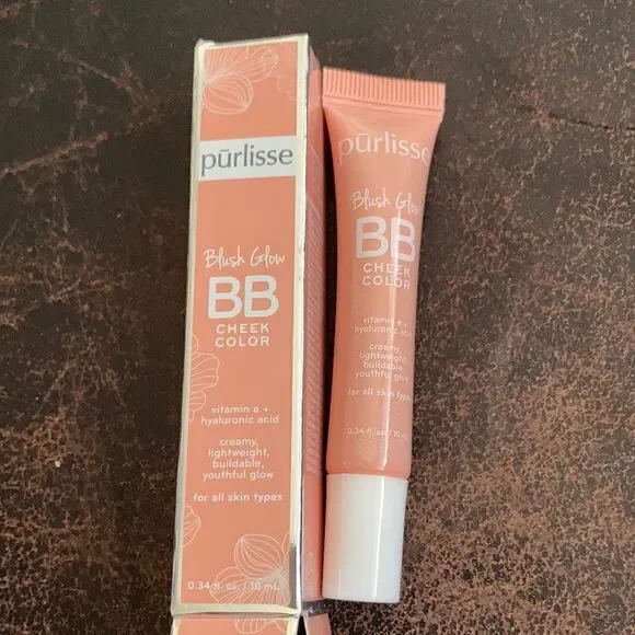 Purlisse Blush Glow BB Cheek Color Cool Mauve