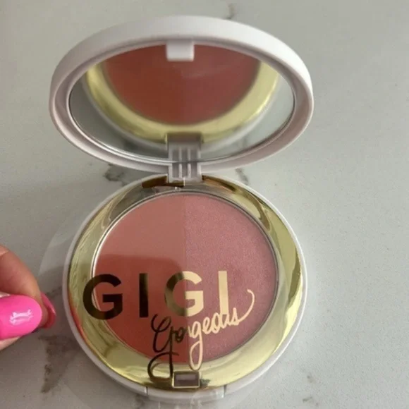 GIGI Gorgeous The Only Blush Duo NEW NWT Pink Dewy Glow