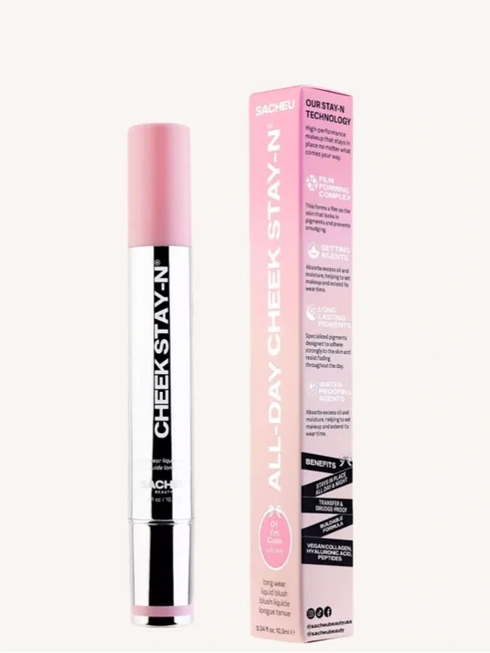 All-Day Cheek Stay-N Blush Stick - I’m Cute