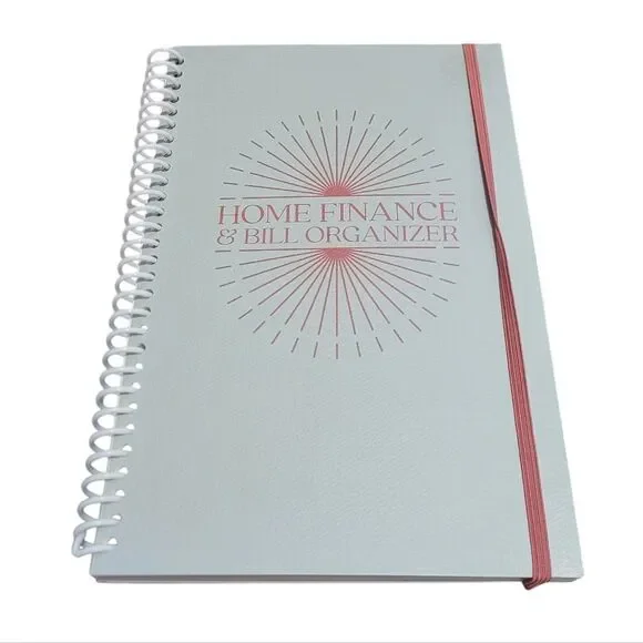 Yearly home finance & bill organizer