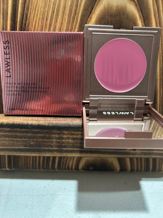 LAWLESS Pinch My Cheeks Cream Blush — Bright Pink