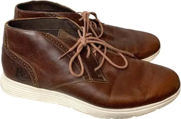 Timberland Brown Leather Men's Oxford Shoes Size 9