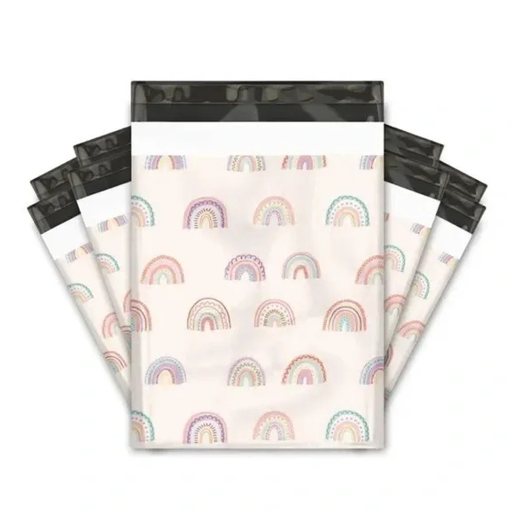 20 (10” x 13”) Rainbow Poly Mailers Poly Bags BRAND NEW