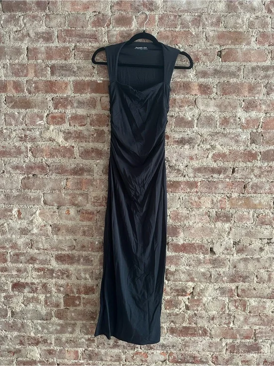 Abercrombie & Fitch Black Modal-Blend Dress