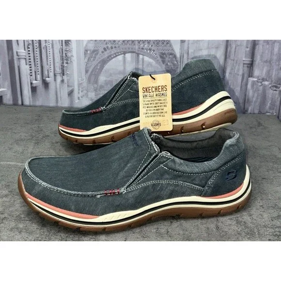 Skechers USA Men’s Expected Avillo Relaxed-fit Slip-on Loafer Size 10.5