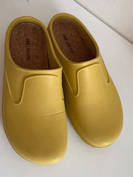 Aime Leon Dore yellow clogs #clogs #comfort Size12/12.5US men