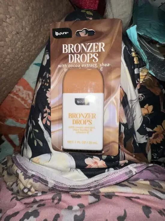 B.pure Bronzer Drops with Cocoa Extract, Shea Butter & Vitamin E