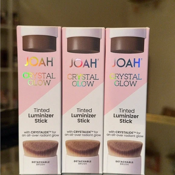 Joah Crystal Glow Tinted Luminizer Stick bundle Korean skin