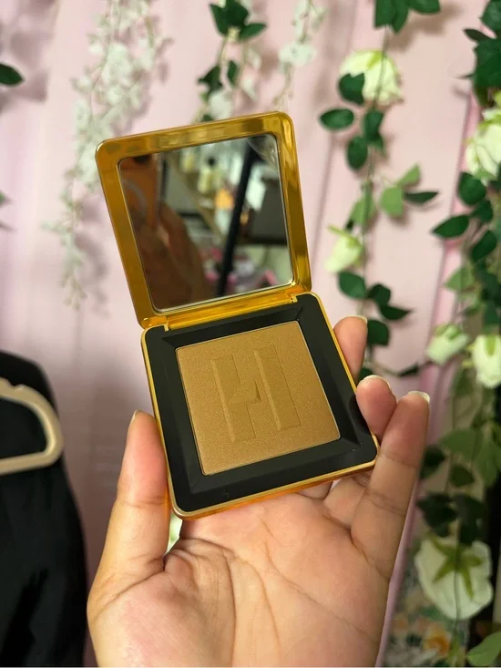 Haus Labs by Lady Gaga Pressed Bronzer Compact in Warm Brown by