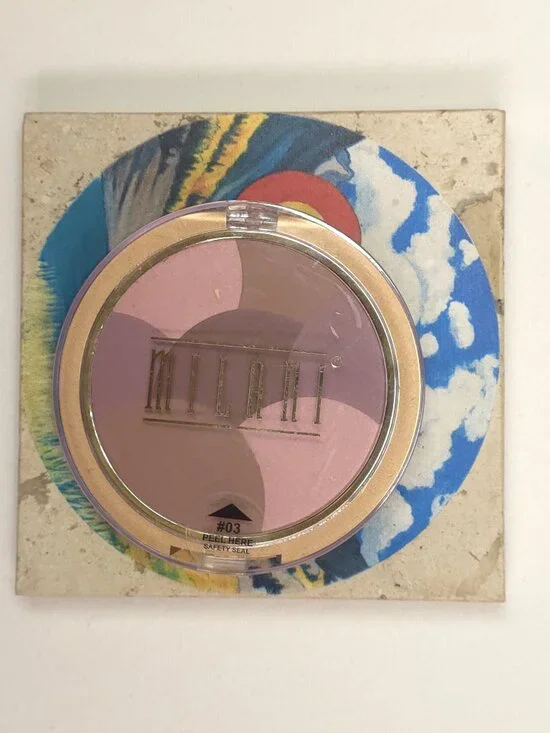 Milani Powder Mosaics Blush Bronzer Brightener - 03 Plum Delish
