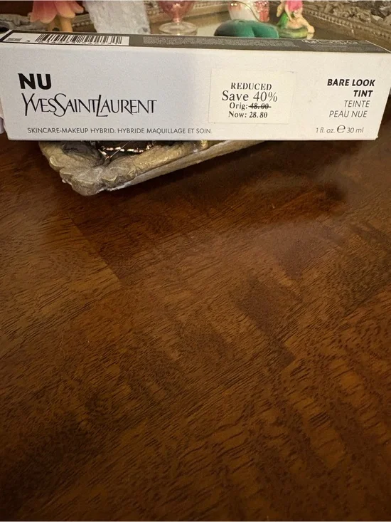 NWT Yves Saint Laurent Bare Look Tint in Nu - White Box shade 20 1 fluid ounce