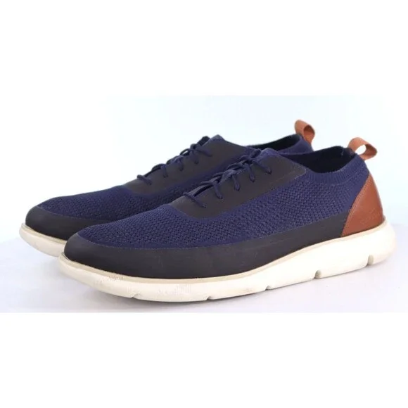 Cole Haan Zerogrand Omni Men's Knit Sneakers Shoes Size 13 M Marine Blue C34656