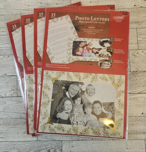Christmas Stationery Photo Letter Printer Paper 8.5