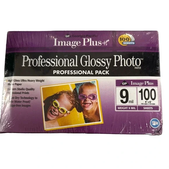 Georgia Pacific Image Plus Professional Glossy Photo‎ Paper Sealed New