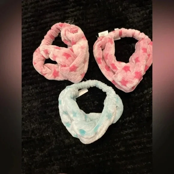 Women’s burnout head bands for makeup bundle