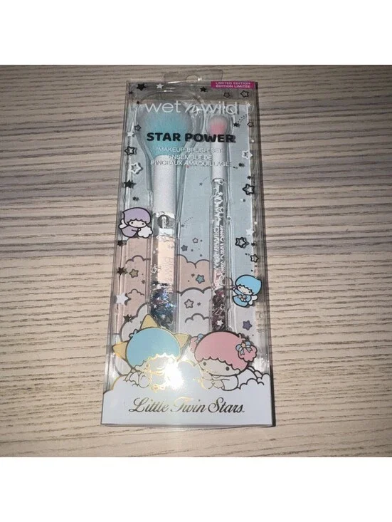 Wet n Wild Little Twin Stars Star Power Makeup Brush Set Sanrio Limited Edition