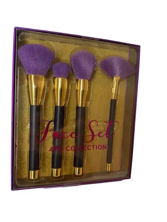 make up brush set new 4pc set