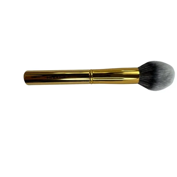 Morphe Y1 Precision Pointed Powder Brush Gilded Collection Gold Handle Synthetic