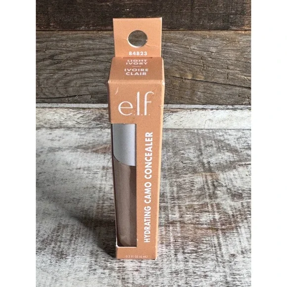 e.l.f. Hydrating Camo Concealer Light Ivory Full Coverage NIB