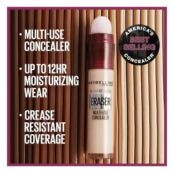Maybelline Instant Age Rewind Eraser Dark Circles Concealer, Shade Caramel 144