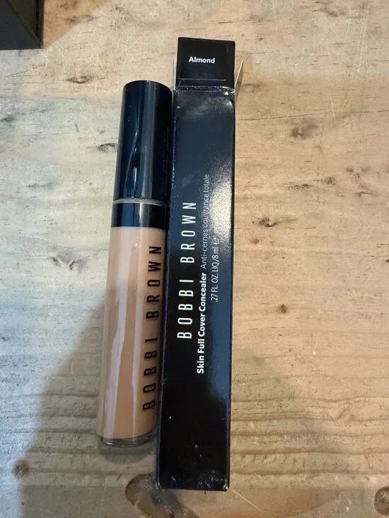 Bobbi Brown Skin Full Cover Concealer In Almond New W/ Box